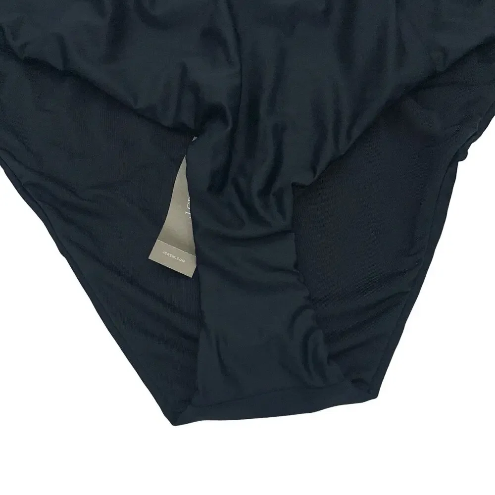 New NWT J. Crew Black Bikini Swim Bathing Suit Bottom Women's Size 3X